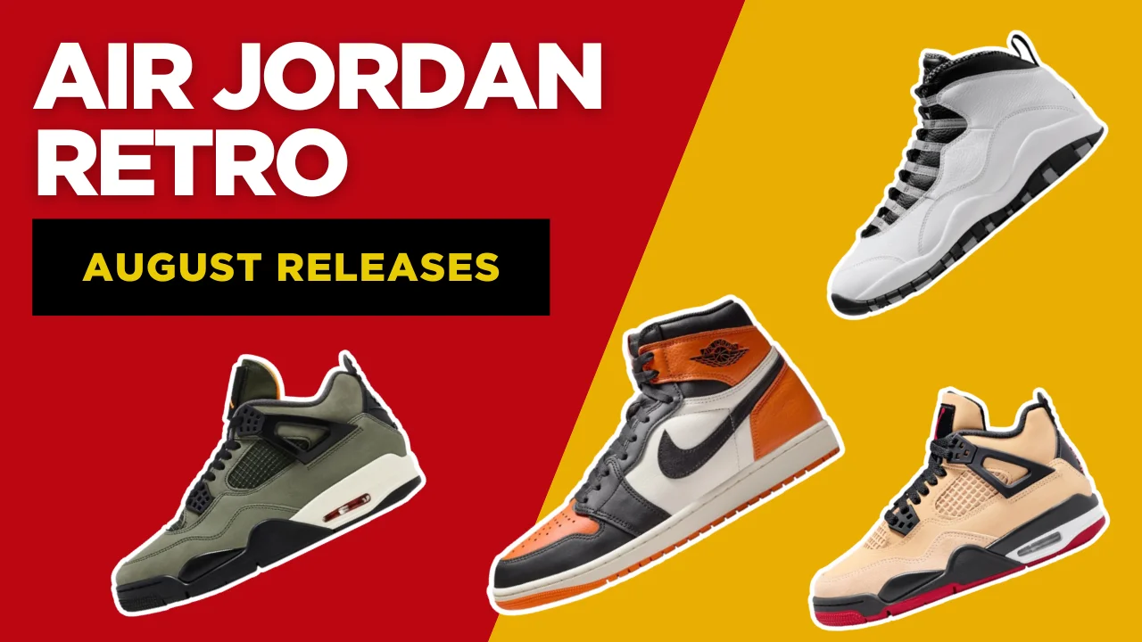 Air Jordan Retro August Releases