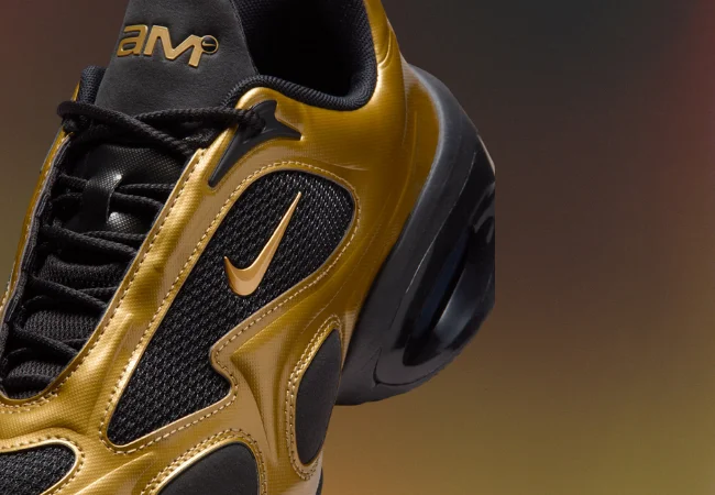 Nike Air Max Muse Glistens “Metallic Gold” Front Iso