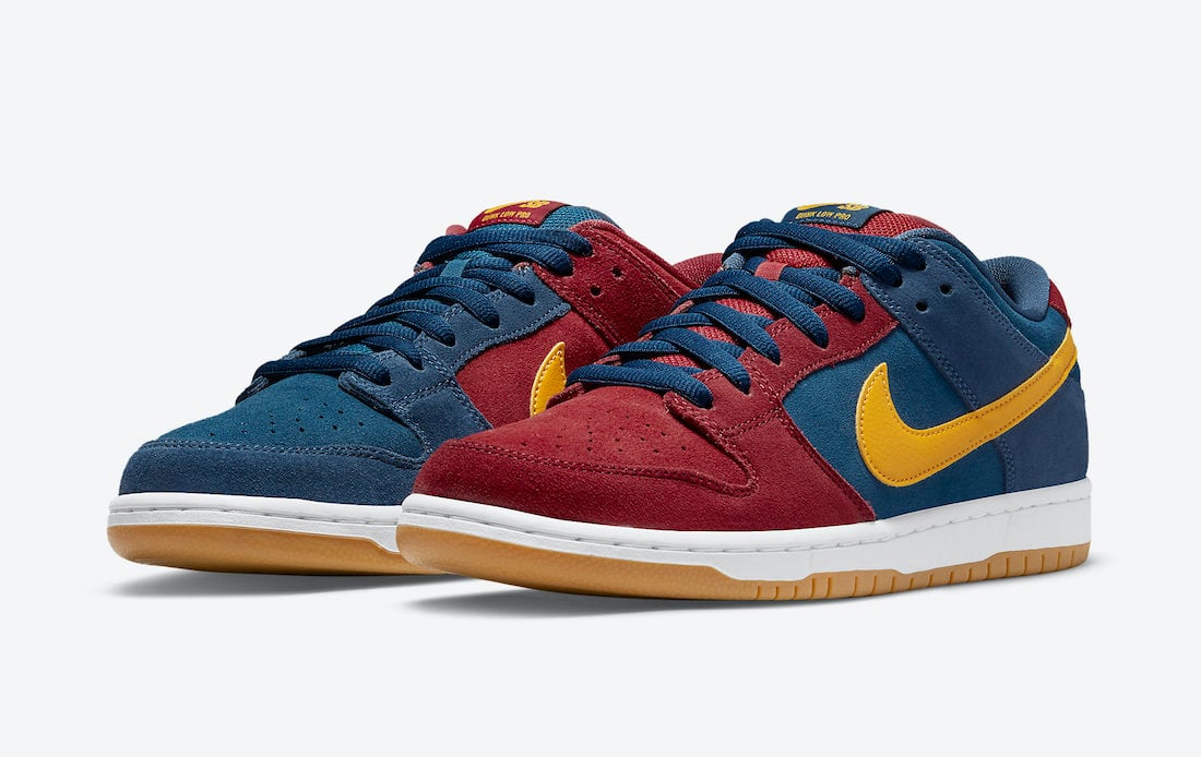 Nike SB Dunk Low Catalonia Quarter View 