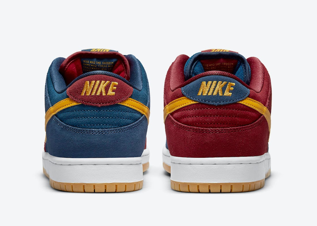 Nike SB Dunk Low Catalonia Rear View 