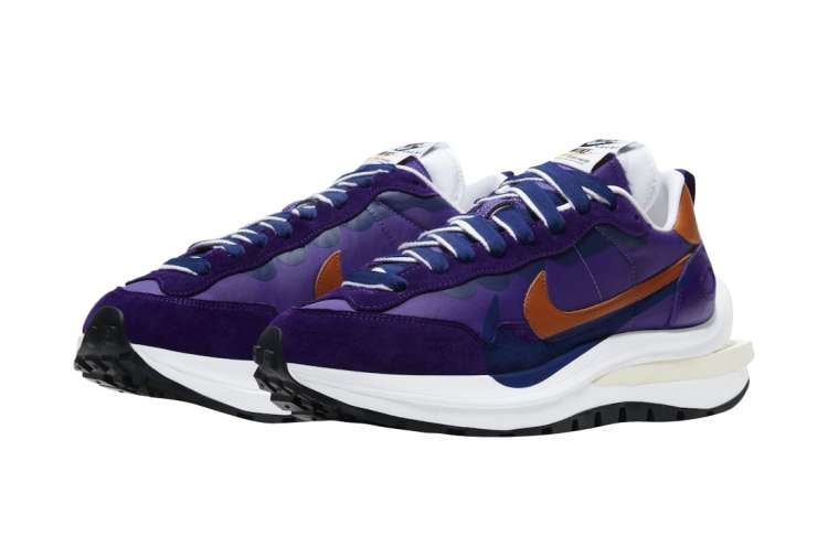 Sacai x Nike Vaporwaffle Dark Iris
