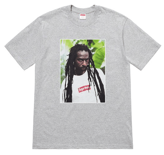 supreme buju banton t shirt official image