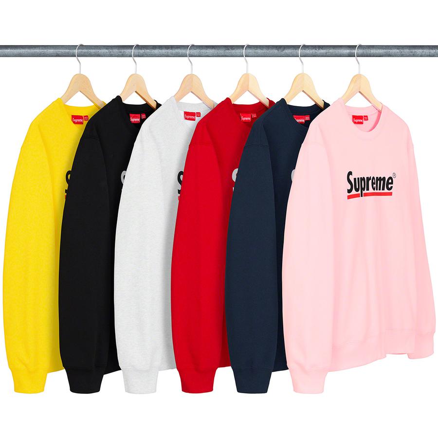 supreme-underline-crewneck